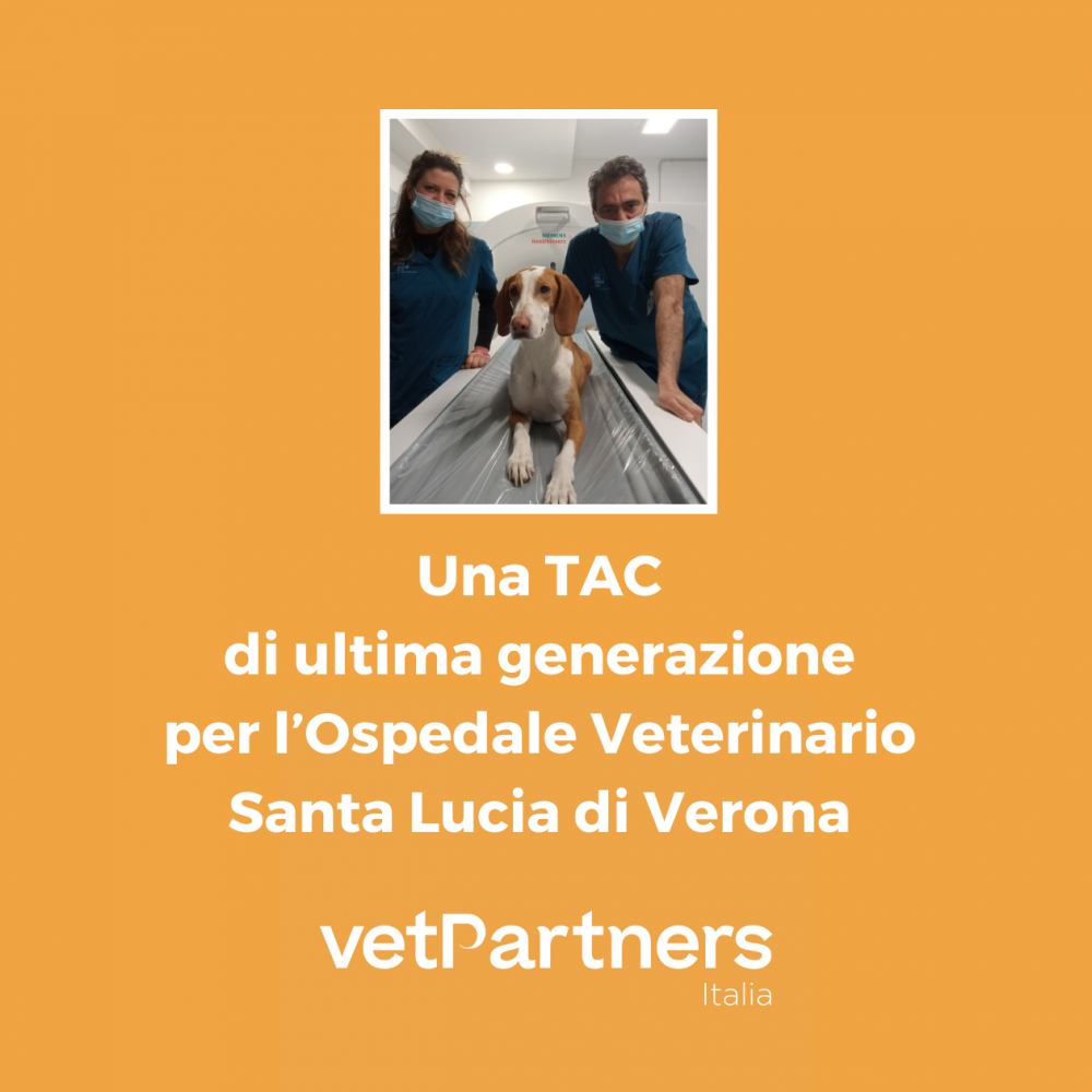 Una TAC di ultima generazione per l’Ospedale Veterinario Santa Lucia di Verona