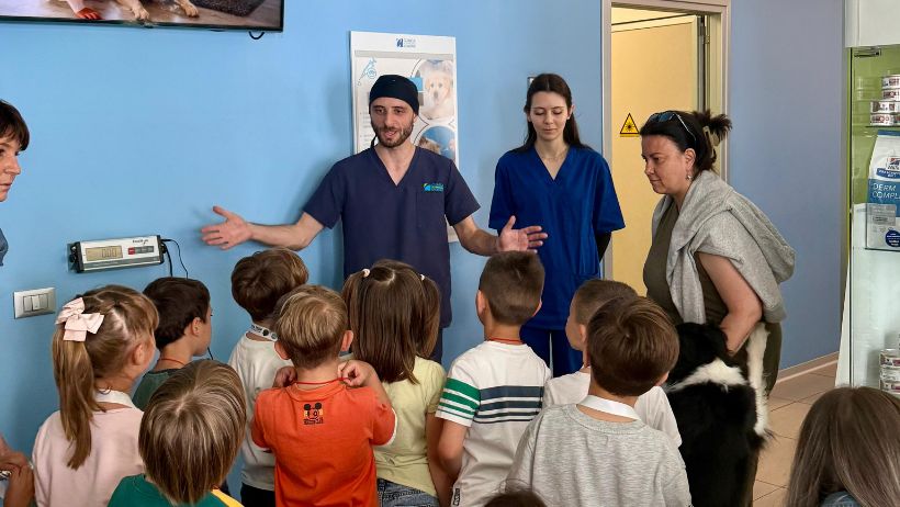 Due giornate dedicate ai bambini alla scoperta del mondo veterinario alla Clinica Stazione di Chioggia
