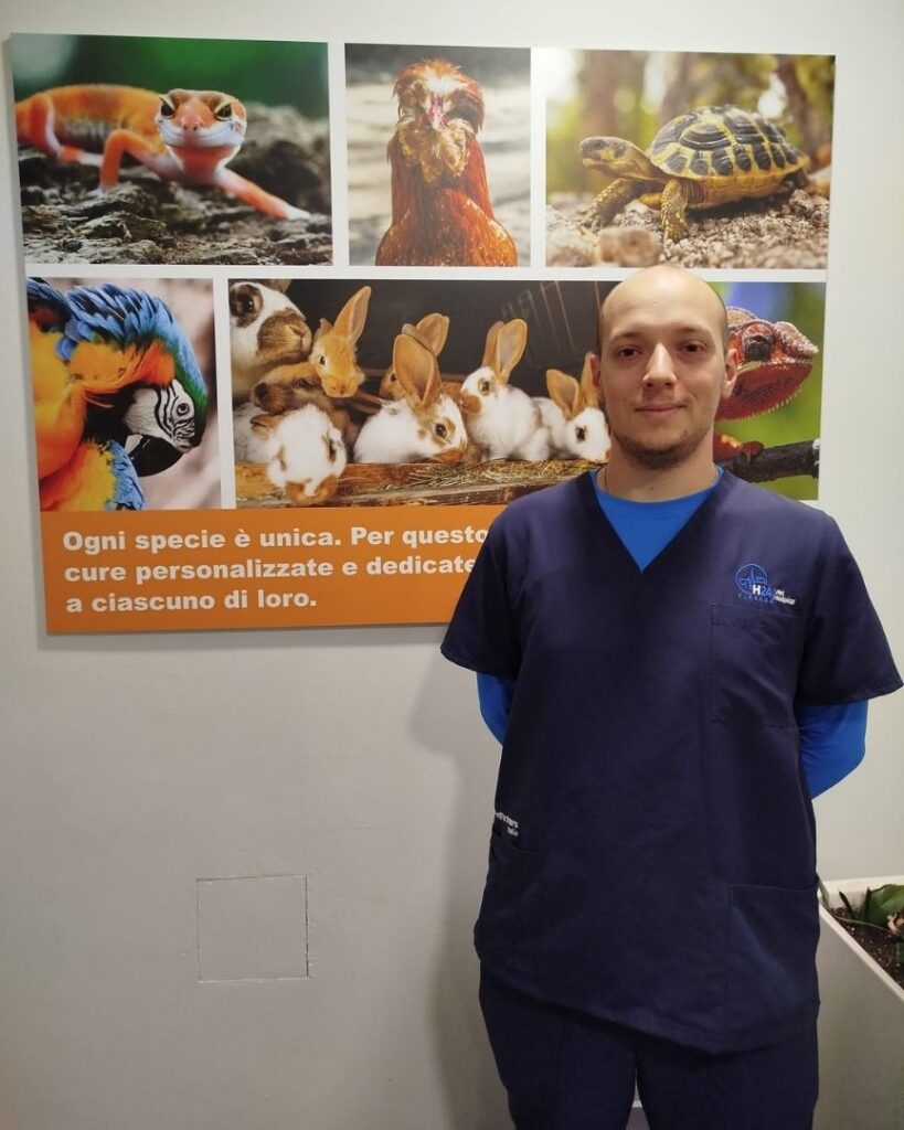 giovane veterinario neoabilitato