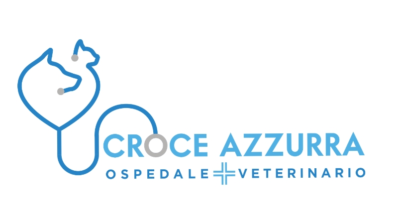Logo ospedale veterinario croce azzurra per pagina offerte di lavoro veterinario a roma