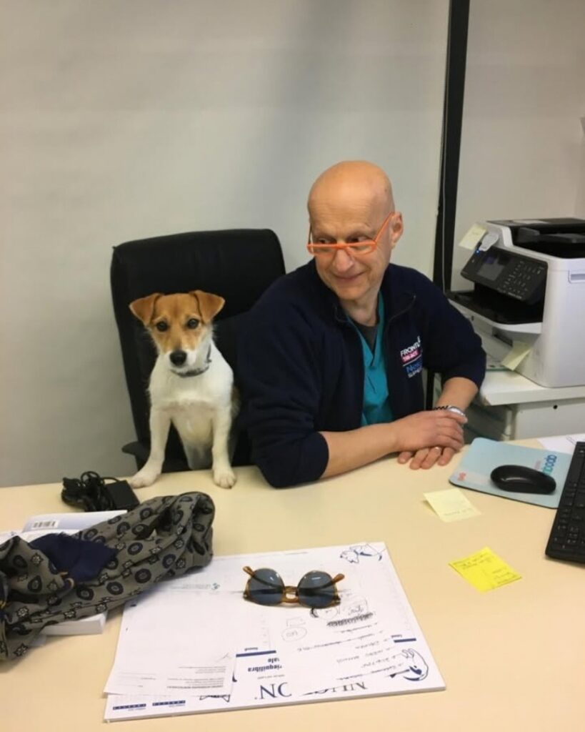 Una mascotte in corsia